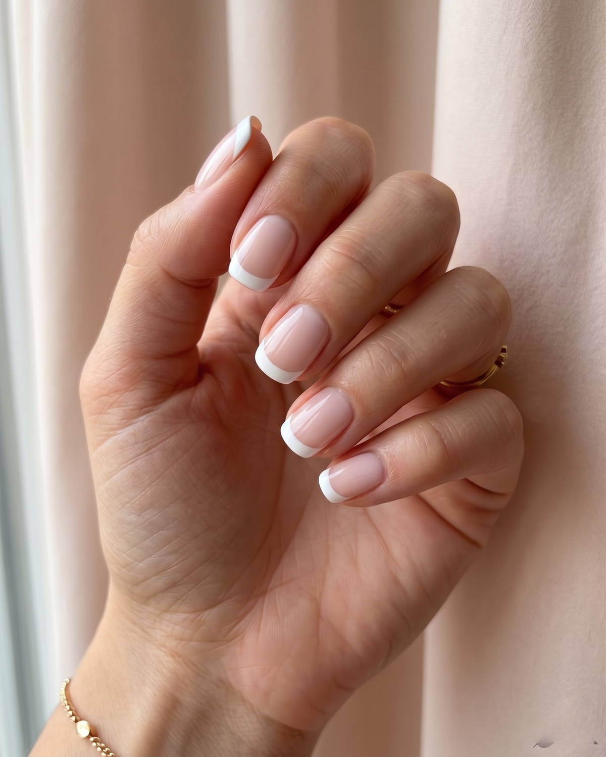 Before — natural nails