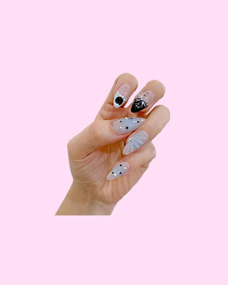 Aqua Radiance press on nails - Aurelle Beauty