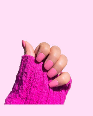 Blush_Extra Short press on nails - Aurelle Beauty