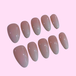 Blush Ombré press on nails - Aurelle Beauty