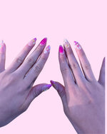 Blush Tide press on nails - Aurelle Beauty