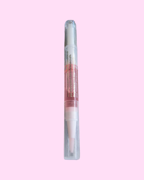 Peach mango cuticle oil pen with brush tip - Aurelle Beauty
