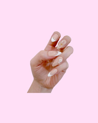 Dream Daisy press on nails - Aurelle Beauty