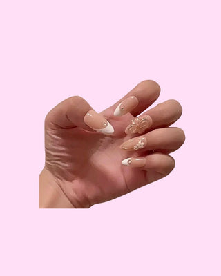 Dream Daisy press on nails - Aurelle Beauty