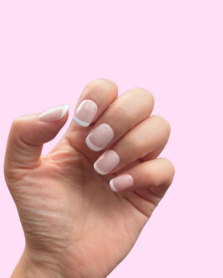 French Elegance _Extra Short press on nails - Aurelle Beauty