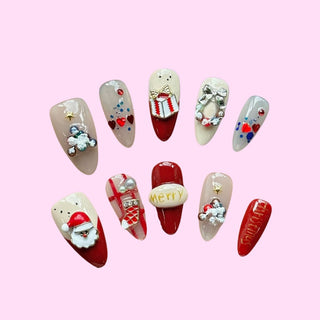 Merry Manicure press on nails - Aurelle Beauty