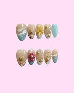 Seafoam Dreams press on nails - Aurelle Beauty
