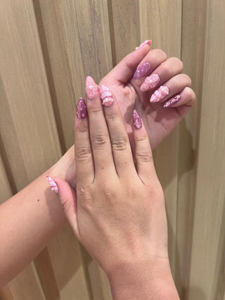 Shoreline Spritz press on nails - Aurelle Beauty