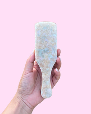 Slick Back Styling Hair Brush press on nails - Aurelle Beauty